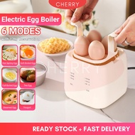 🍒CHERRY🍒Egg Cooker Automatic Egg Boiler Half Egg Maker Egg Steamer Egg Timer Multifunctional Cooker 