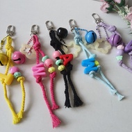 GANTUNGAN Initial Letter Keychain 3D Custom Letter Keychain