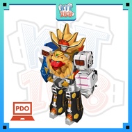 Paper Model Anime Game Gao King ver 2 - Gaoranger