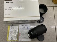 [保固中][高雄明豐] 公司貨95新 TAMRON 70-300mm F4.5-6.3 for Sony E [i13]