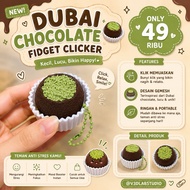 Matcha Fidget Clicker Toy Dubai chocolate Fidget Clicker/