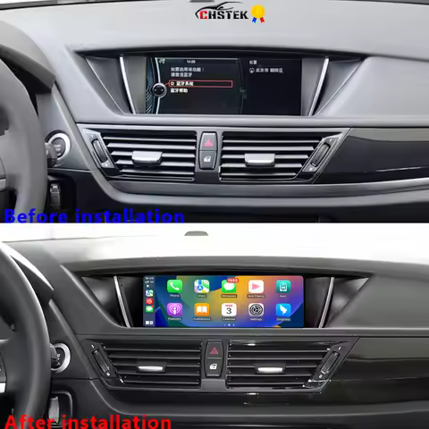 CHSTEK Android 13 Carplay Car Radio For BMW X1 E84 CIC 2009-2015 Multimedia Player Stereo Navigation