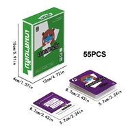 Undercover Game Card Set 55-Card Party Deduction Game for Family & Friends