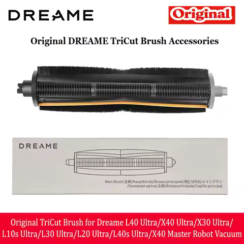 Original TriCut Brush for Dreame L40 Ultra/X40 Ultra/X30 Ultra/L10s Ultra/L30 Ultra/L20 Ultra/L40s U
