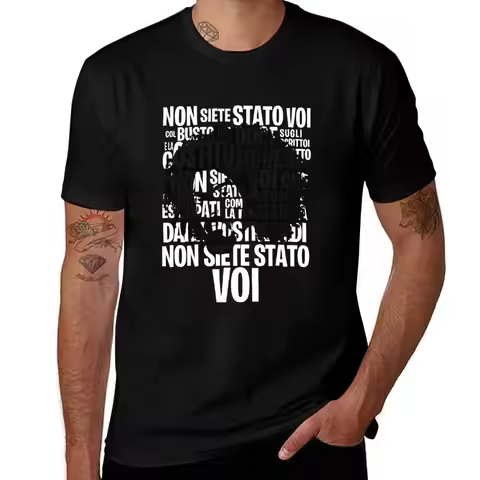 Caparezza - Non siete Stato voi! T-Shirt vintage anime shirt plus sizes vintage t shirts mens white 