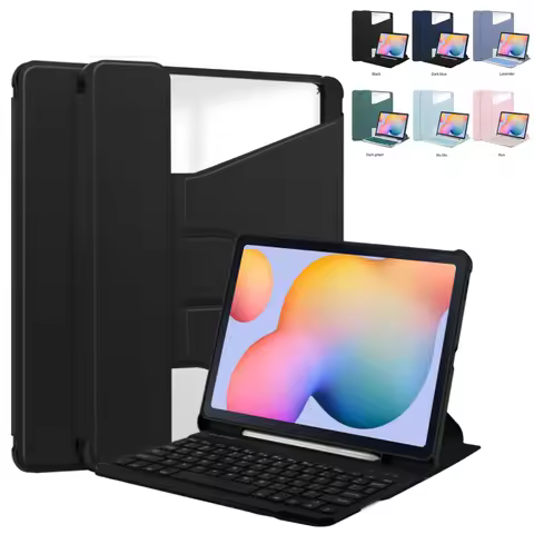 Case for Samsung Galaxy Tab S6 Lite 2024 SM-P620 360° Rotating Cover for Tab S6 Lite 10.4 inch P610 