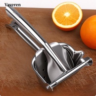 [Vaveren] Handheld Manual Juice Presser 304 Stainless Steel Orange Squeezer Citrus Juicer for Fresh 