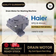 【READY STOCK】HWM70-9288 HAIER Drain Motor Washing Machine XPQ-B-40MM Motor Penarik Air Keluar Mesin 