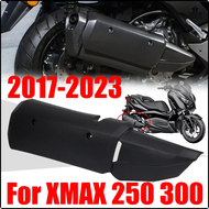 Nchu สำหรับยามาฮ่า X-MAX XMAX 300 XMAX 250 XMAX300 XMAX250อุปกรณ์เสริมท่อไอเสียยามตัวป้องกันชิ้นส่วน