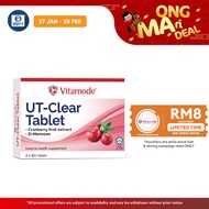 Vitamode UT-Clear Tablet 2x10s| Supports Urinary Tract Health