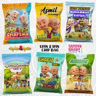 ❤ Siap 2 Hari ❤ Upin Ipin Party Chip Bag/Birthday Goodies Bag/UPIN IPIN DOOR GIFT BAG