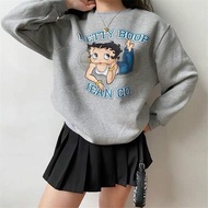 BETTY BOOP JEAN CO SWEATER - Y2K SWEATER - Y2K OUTFIT - OVERSIZED SWEATER - AESHTETIC OUTFIT