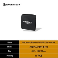 【T-Moto】 Aholdtech Self Defense Nij Iiia 3a Side Soft Bulletproof Plate Ballistic Vest Waist Ballist