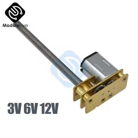 GA1024-N20-M4*55 DC 3V 6V 12V 100 150 200 300 400 600RPM Micro Speed Gear Motor Reduction Gear Motor