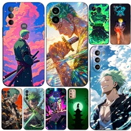 Case For Motorola Moto G 5G Plus G10 G20 G30 G100 5G One 5G Ace Phone Cover Silicone Luffy Zoro