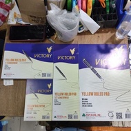 Victory Yellow pad paper 1set whole, 1/2 Crosswise,1/2 Lengthwise, 1/4 yellow paper 90 leaves