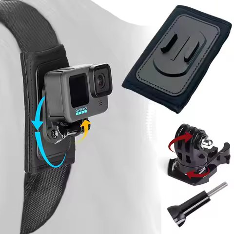 Buckle Quick Release Backpack Shoulder Strap Mount For GoPro Hero 12 11 10 9 8 7 5 4 Dji Action 2 Ac