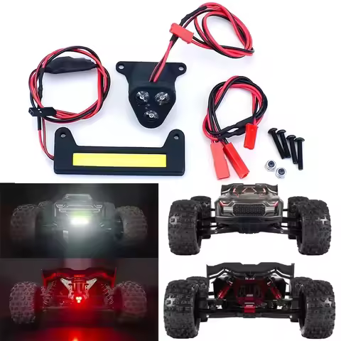 For 1/8 Arrma KRATON 6S V4 V5 BLX LED 5V Front and Rear Lighting System EXtreme Bash Speed Monster T