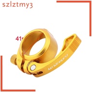 [szlztmy3] Bike Seatpost Clamp High Strength Aluminium Alloy Seat Post Folding Bike Replacement Parts