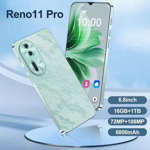 New 2025 Hot Pad Reno11 Pro Tablet PC 6.8inch HD Android 14 16GB+1TB 6800mAh Battery 4G 5G Dual Sim 