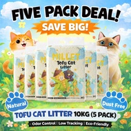 SOAR Millet Tofu Cat Litter 6L/2KG 5 Packs Combo