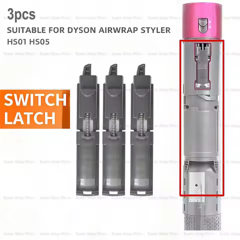 Switch Latch Replacement Parts for Airwrap Hair Styler Dryer Straightener for Dyson HS01 HS05