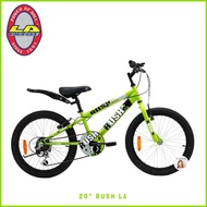 🔥LA Bicycle🔥 จักรยานเด็ก 20 นิ้ว RUSH มีเกียร์ 6Speed รถจักรยานเด็ก จักรยานแอลเอ จักรยาน จักรยานเด็กมีเกียร์