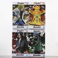 Naruto Shippuden Grandista-Sasuke-Itachi-Kakashi-Minato BANPRESTO Naruto Figure Anime Figure