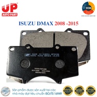 Má phanh Bố thắng đĩa trước ô tô ISUZU DMAX đời 2008 -2015 - UP PARTS OEM