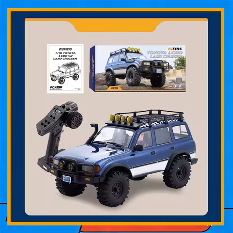 Fms 1/10 Fcx 10p Toyota Land Cruiser Lc80 Pro V2 Rc Remote Control Electric Off Road Climbing Model