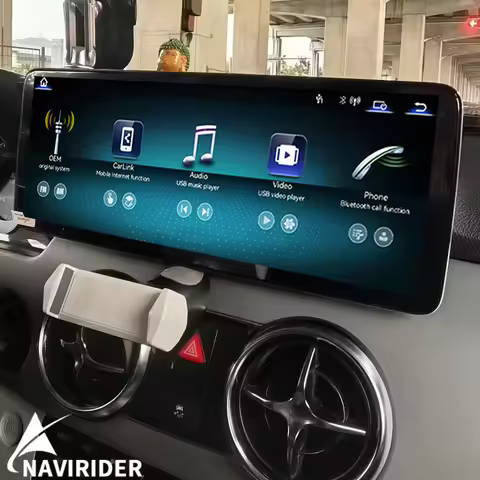 2400*900 12.8'' Linux System Car Multimedia For Benz Glk Glk200 Glk260 Glk300 Glk350 X204 2009-2015 
