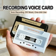 Birthday 5mins Card DIY Music Board Music Recorder Recorder Valene Voice