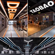 Letter Lights Shopping Mall led Strip Lights Creative Letter Numbers Supermarket Gym Paradise Specia