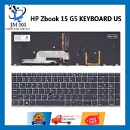 Backlit Replacement Keyboard for HP ZBook 15 G5 ZBook 15 G6 & ZBook 17 G5 ZBook 17 G6 Series Laptop 