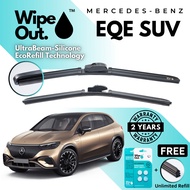 [PREMIER] WipeOut UltraBeam Silicone EcoRefill-Technology Wiper MERCEDES-BENZ EQE SUV (Front Set)