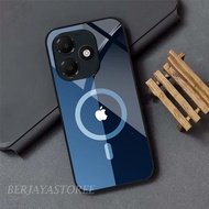 [MG1214] Latest Case For Oppo A6C 2026 - Latest Luxury Glossy Glass Softcase Oppo A6C 2026
