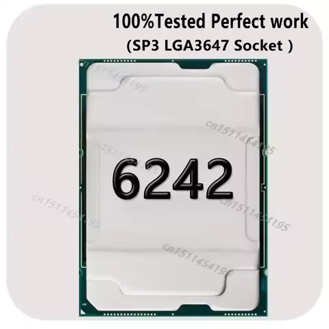 Have quality Xeon Gold 6242 28GHZ 16-Cores 32-Thread 22MB Smart Cache 150W LGA3647 Server Motherboar