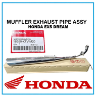 HONDA EX5 DREAM MUFFLER EKZOS EXHAUST PIPE ASSY 100% ORIGINAL HONDA