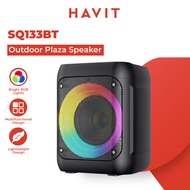 Havit SQ133BT Outdoor Plaza Speaker Bluetooth 5.0 Speaker RGB Lights LED Speaker Pembesar Suara 喇叭