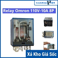 Omron Intermediate Relay 110V 10A 8 Pin (8P)