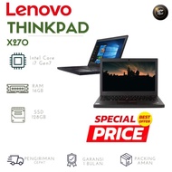 (Ready) Laptop lenovo thinkpad x270 core i5/i7 RAM8GB SSD256GB terbaru