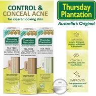 Thursday Plantation Tea Tree Blemish Stick Concealer 7ml Acne Treatment Antiseptic Tea Tree Oil Pimple Cream Made in Aus