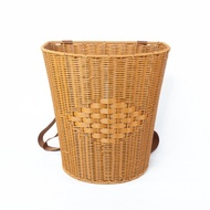 Large Outdoor Farmer's Basket, Agricultural Storage Basket, Outdoor Picking Woven Imitation Rattan B