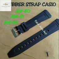 Strap By Farzana STRAP CASIO AW-80 AW-81 AW-82 RUBBER STRAP CASIO AW80 AW81 AW82 WATCHTALI