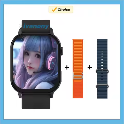 Original Smart Watch Hello Plum H16 1GB/ROM Navigator ChatGPT Compass Voice Assistant Bluetooth Call