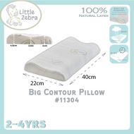 [2 Sizes] Little Zebra Latex Contour Pillow For Baby  Toddlers &amp; Kids - 12M+ | baby pillow contour / latex pillow baby / baby pillow / kids pillow / pillow for kids / children pillow / kids latex pillow