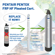 PENTAIR PENTEK 5PP32 32inch HF Pleated Cartridge for FRP/Polyglass Outdoor Water Filter (for FRP/Pol