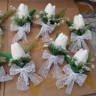 Corsage - groom's corsage, deputation - groom's corsage with pin