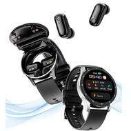 2-in-1 smartwatch with earphones, smartwatch TWS Bluetooth earphones, heart rate, blood pressure mon
