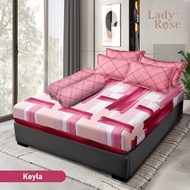 Lady rose bed sheet 180x200 (king) B4 CHEAPEST!!! Ori ladyrose king